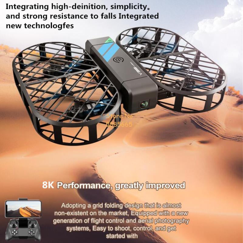 Drone Camera Night Vision - 8K HD-Kamera 360° ° Schutz Optischer
